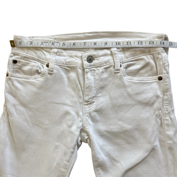 Ralph Lauren Denim & Supply Morgan Crop Skinny Jeans White Size 27 - Picture 7 of 14